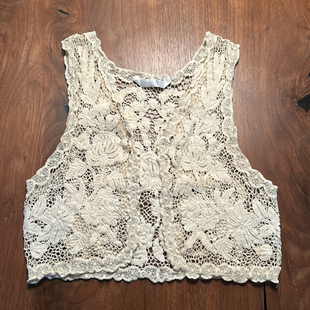 Lace Vest